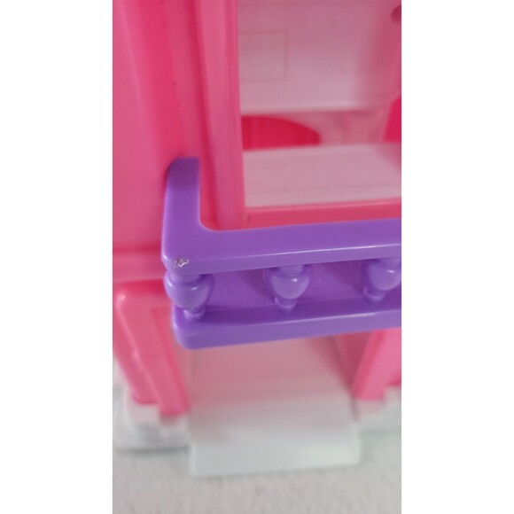 Kid Connection Pink Purple Folding Dollhouse Interactive No Accessories Included - Picture 12 of 12